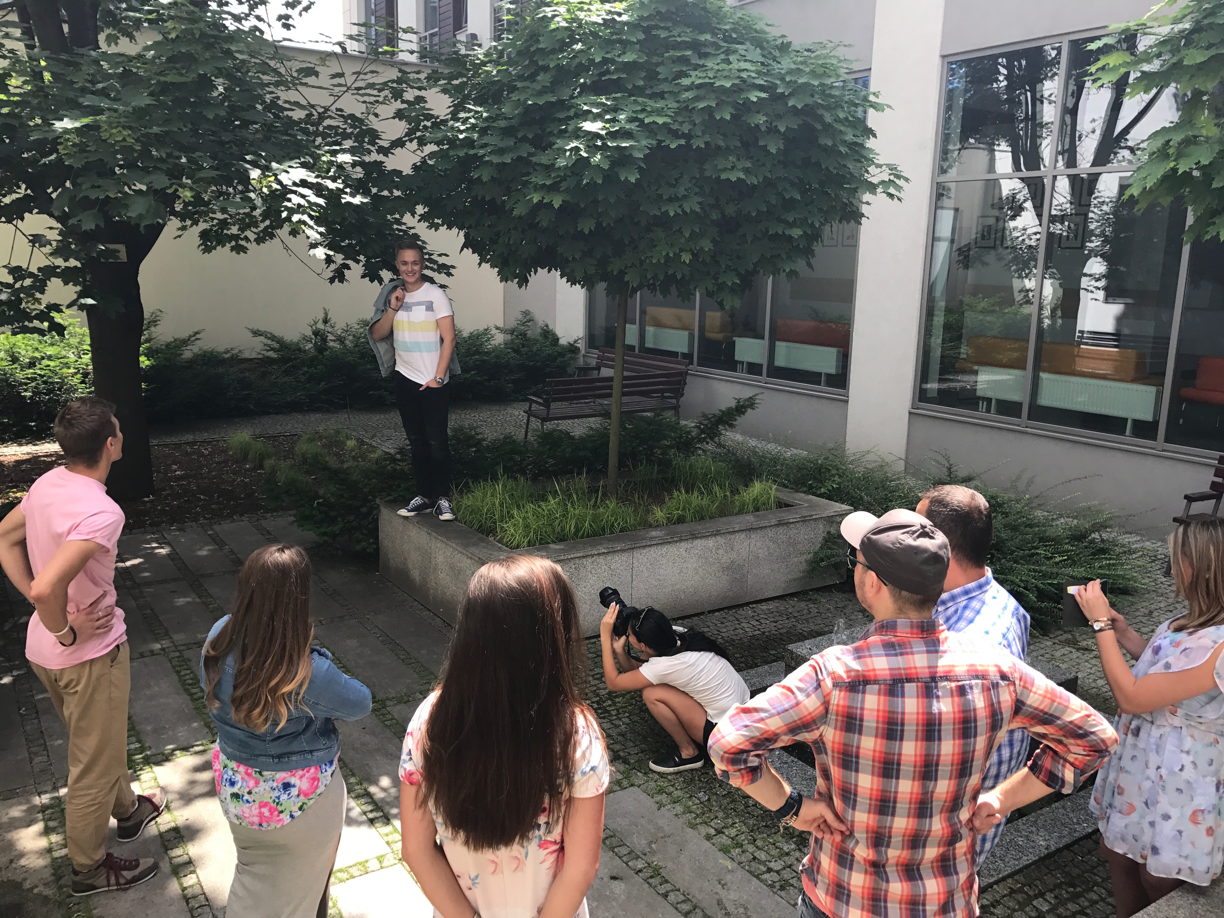 Studenci UEW przed obiektywem - profesjonalna sesja fotograficzna 